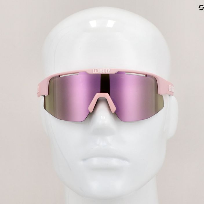Cyklistické brýle Bliz Matrix Small S3 matná pudrově růžová / hnědá růžová multi 52107-49 7