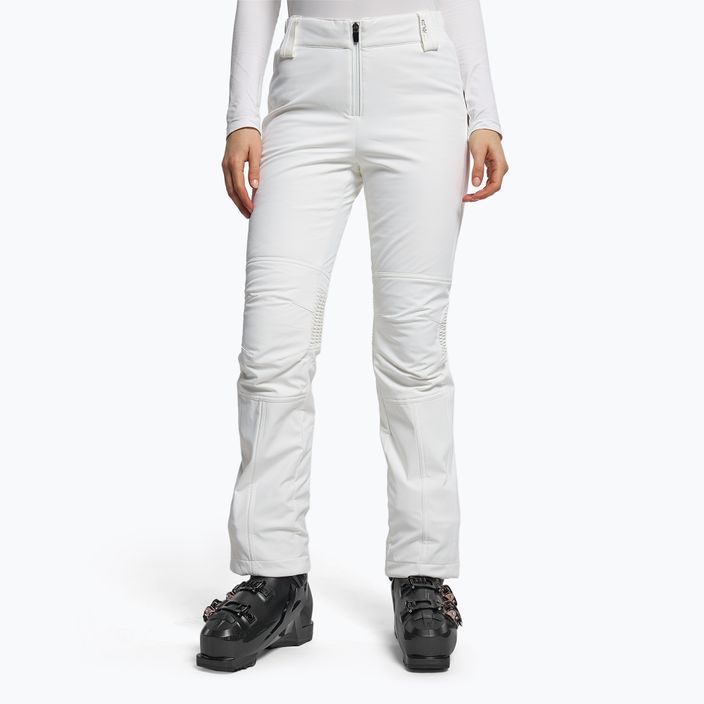 Dámské lyžařské kalhoty CMP bílé 3W05376/A001