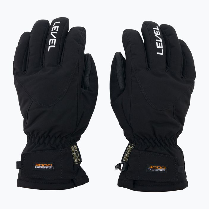 Pánské lyžařské rukavice Level Alpine 2022 black 3343UG 3