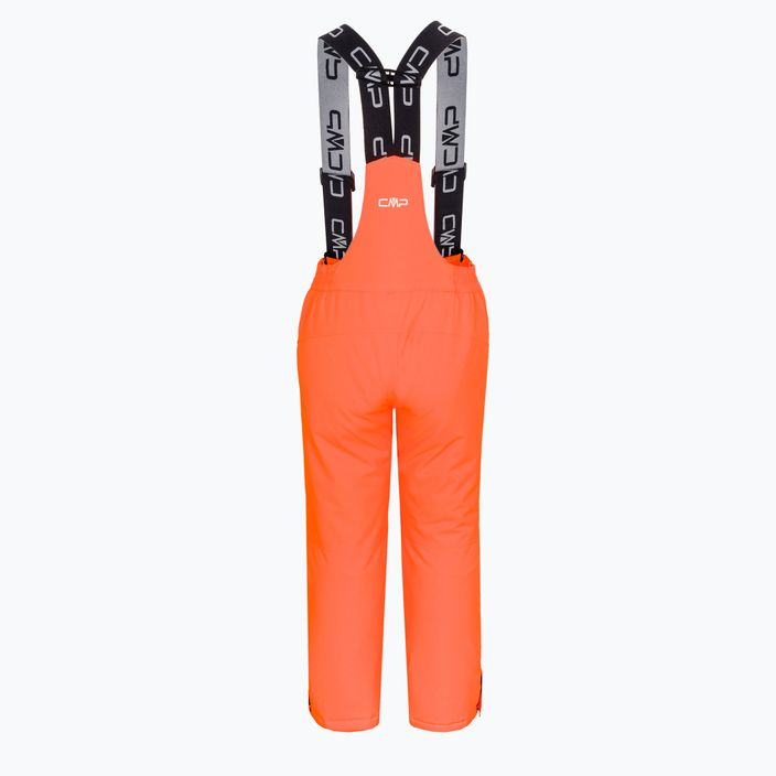 Dětské lyžařské kalhoty CMP oranžové 3W15994/C645 2
