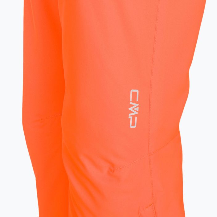 Dětské lyžařské kalhoty CMP oranžové 3W15994/C645 3
