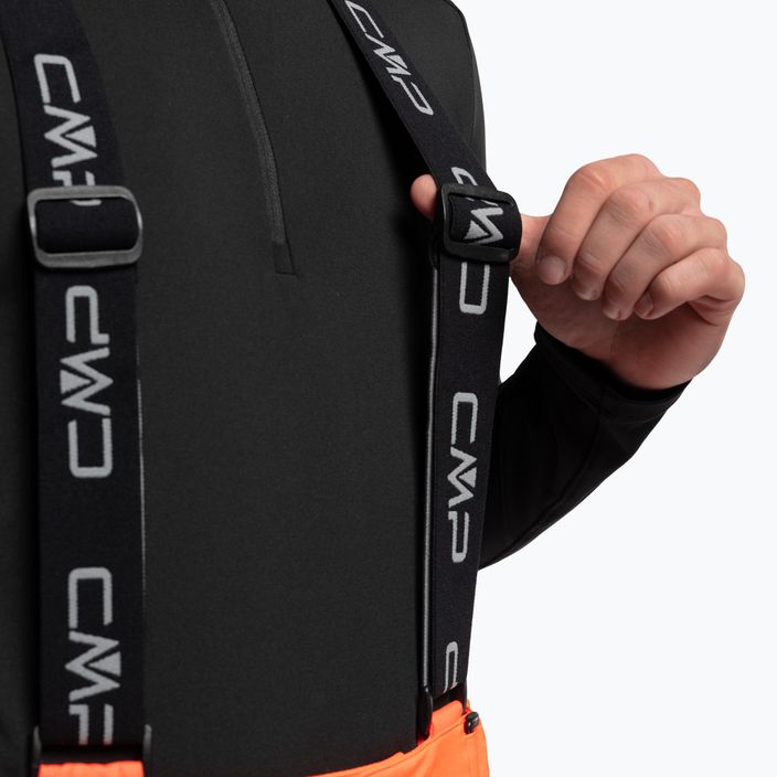 Pánské lyžařské kalhoty CMP oranžové 3W17397N/C645 7