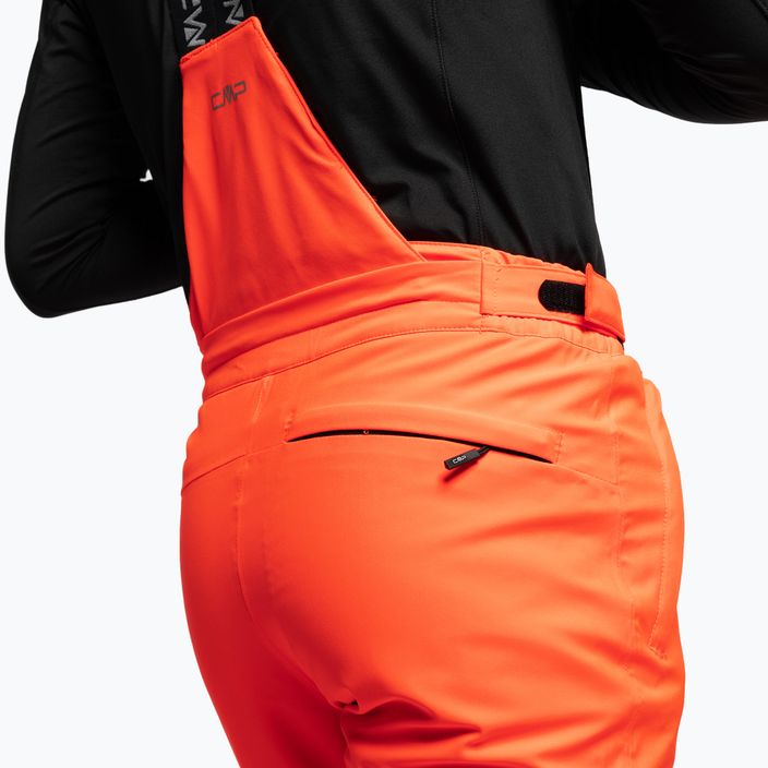 Pánské lyžařské kalhoty CMP oranžové 3W17397N/C645 8