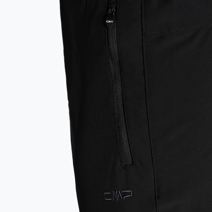 Pánské trekové kalhoty CMP černé 3T51547/U901 3