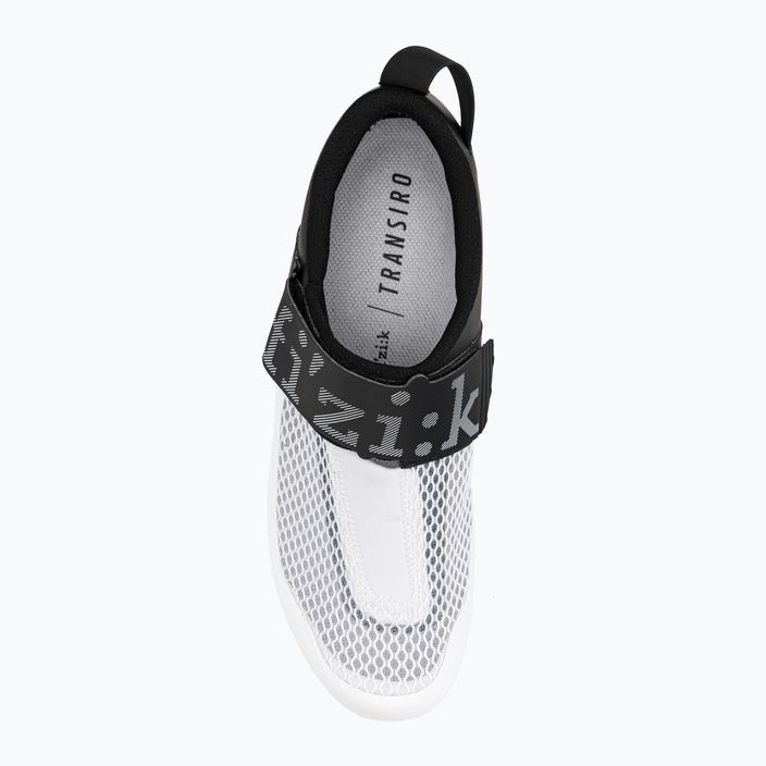 Pánská triatlonová obuv Fizik Transiro Hydra bílo-černá TRR5PMR1K2010 6