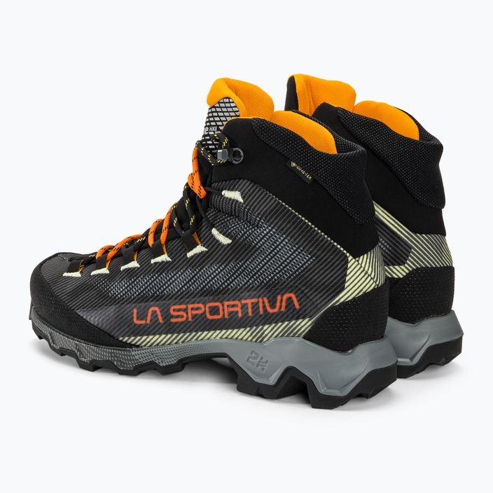 Pánské trekové boty La Sportiva Aequilibrium Hike GTX carbon/papaya 3