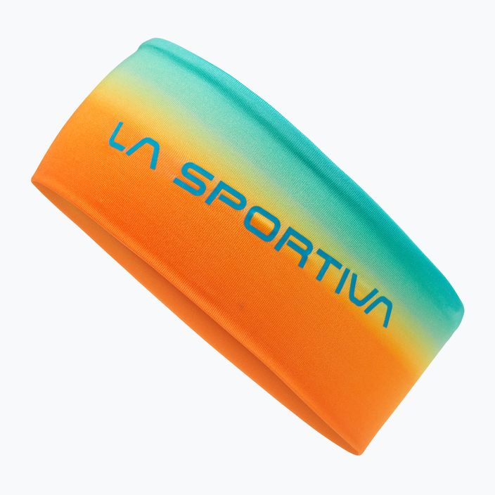 Čelenka La Sportiva Fade Headband tropic blue/cherry tomato