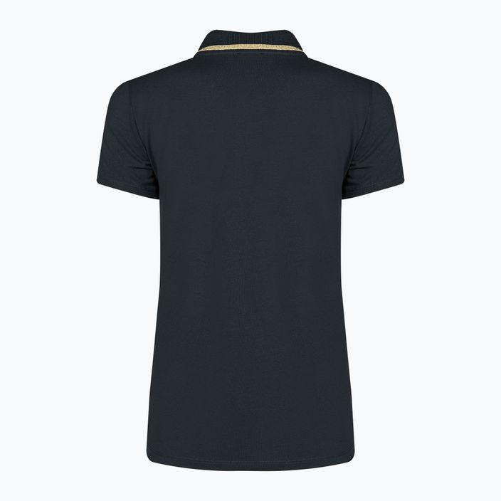 Dámské polo tričko  EA7 Emporio Armani Train Core navy blue 2