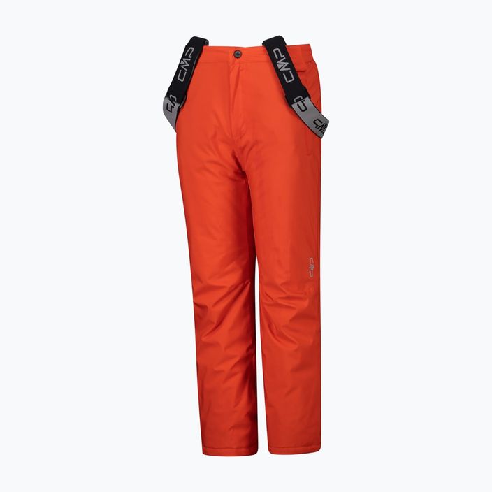 Dětské lyžařské kalhoty CMP červené 3W15994/C589 2