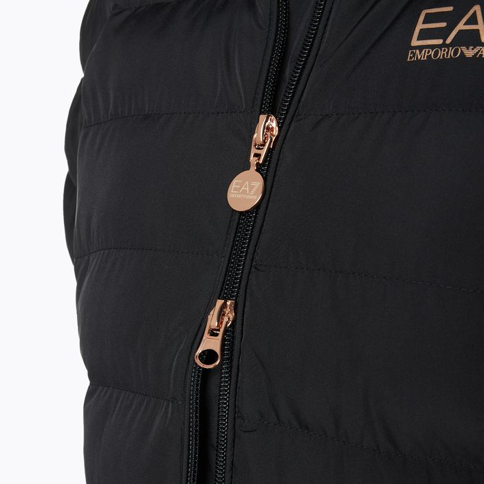 Dámská vesta EA7 Emporio Armani Train Core Eco Down Light Padded Vest black 3