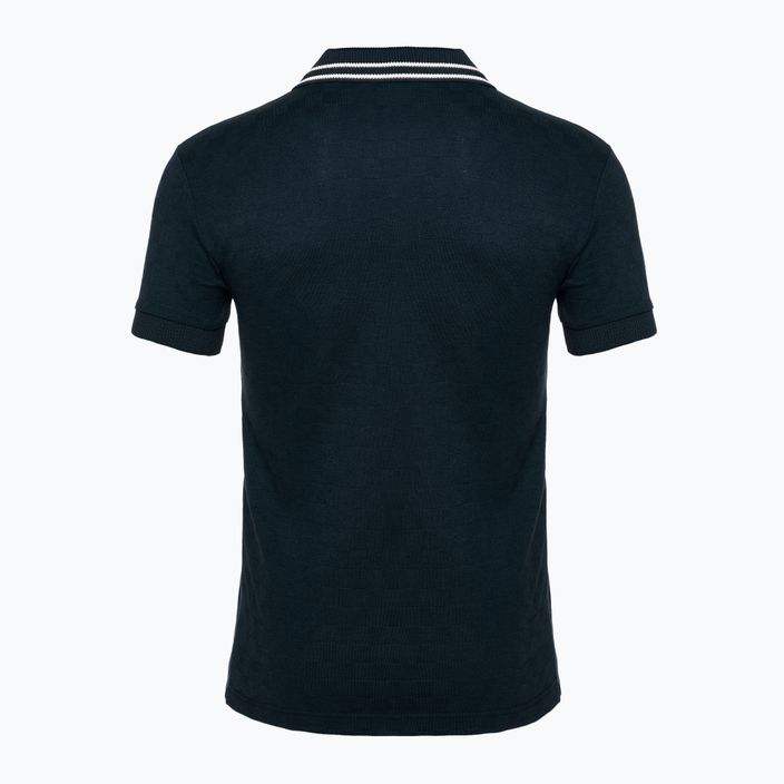 Pánské tričko  EA7 Emporio Armani Golf Pro Polo Check armani blue 2