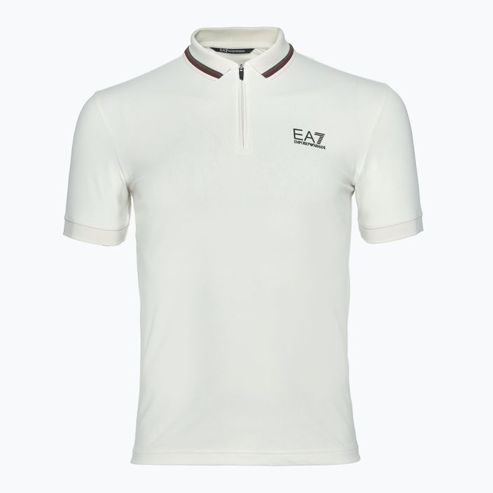 Pánské tričko  EA7 Emporio Armani Golf Pro Polo silver birch