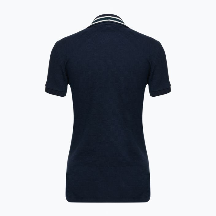 Dámské tričko EA7 Emporio Armani Golf Pro Polo Damier armani blue 2