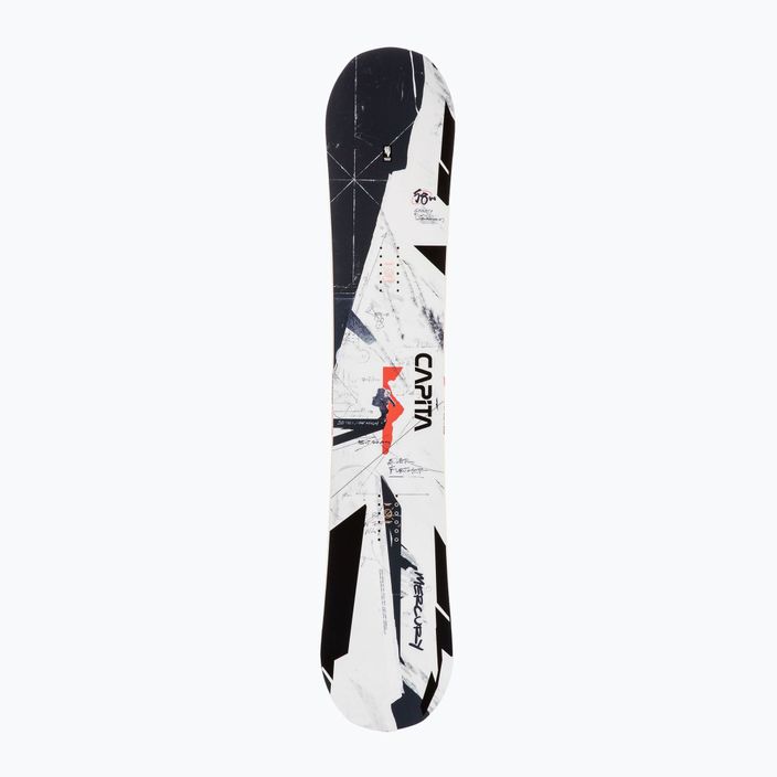 Pánský snowboard CAPiTA Mercury Wide bílo-černý 1211114 3