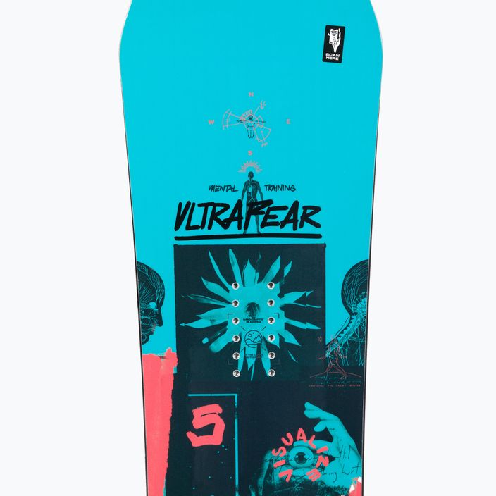 Pánský snowboard CAPiTA Ultrafear modro-červený 1211128 5