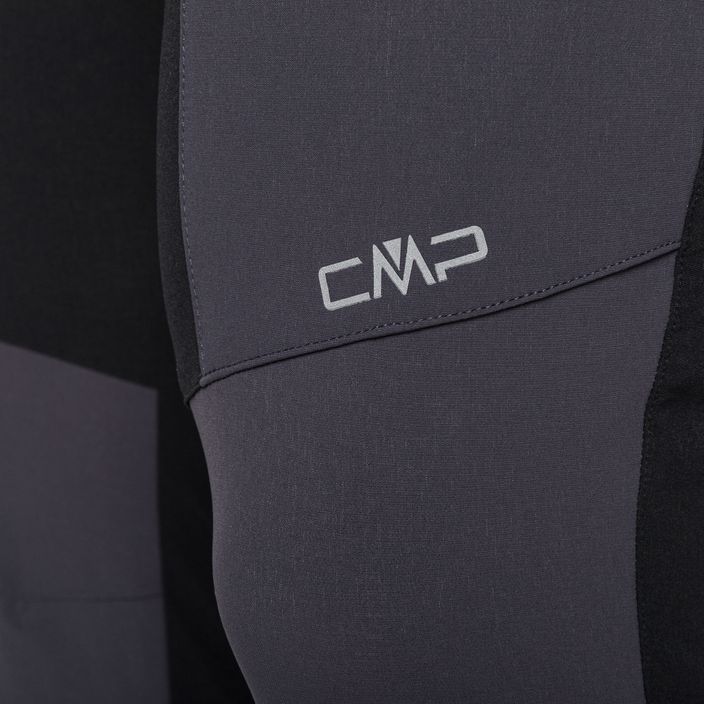 Pánské trekové kalhoty CMP šedo-černé 32T6667/U901 4