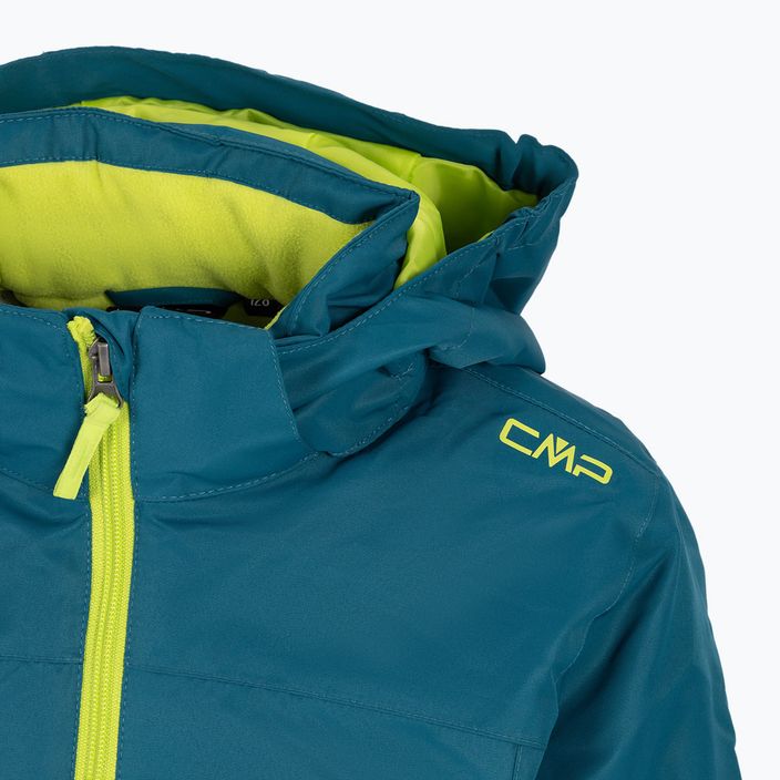 Dětská lyžařská bunda CMP zelená 39W1924 3