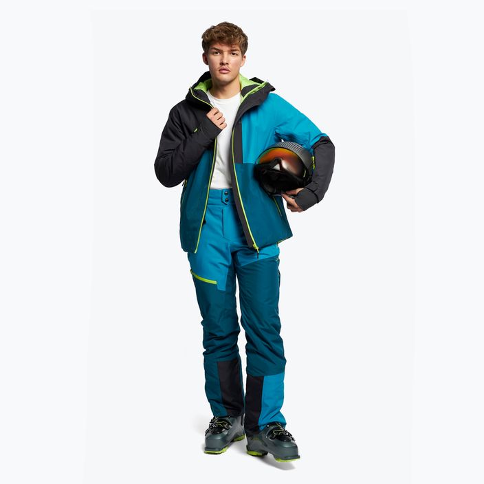 Pánské lyžařské kalhoty CMP zelené 32W4007 2