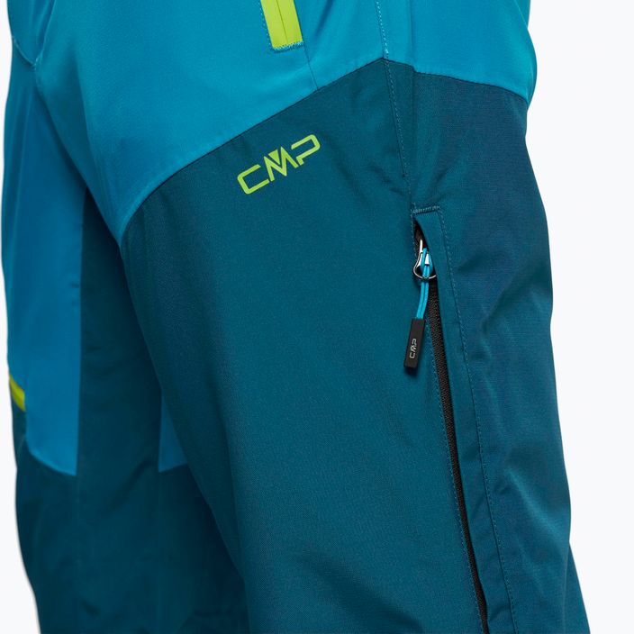 Pánské lyžařské kalhoty CMP zelené 32W4007 5