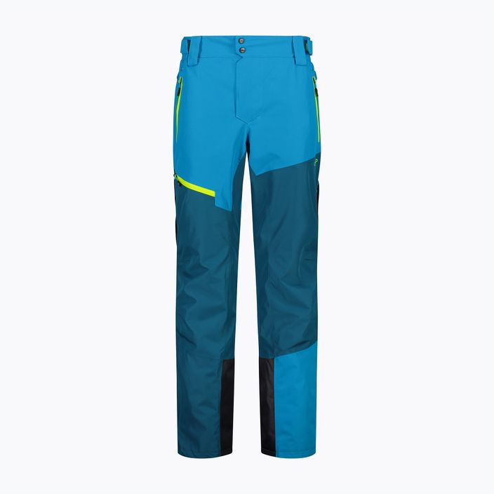 Pánské lyžařské kalhoty CMP zelené 32W4007 8