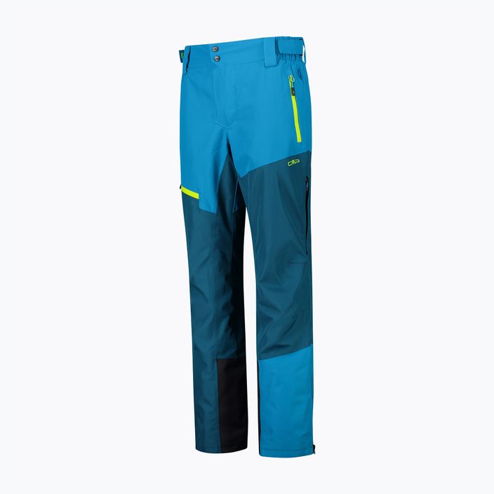 Pánské lyžařské kalhoty CMP zelené 32W4007 9