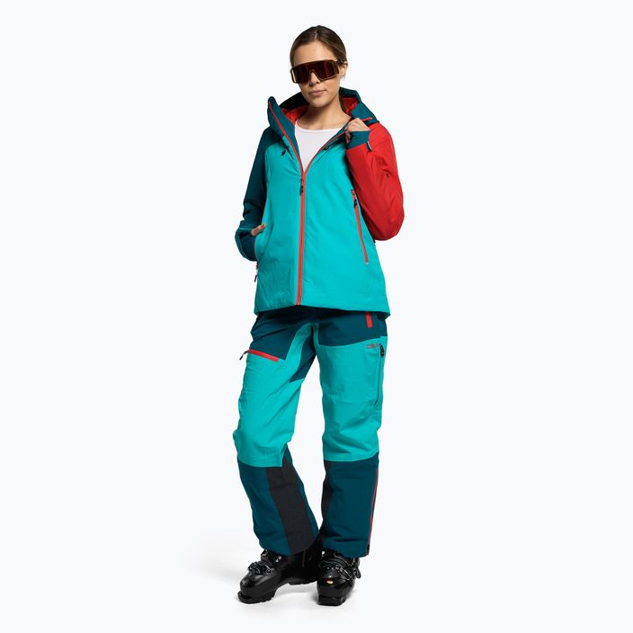 Dámská lyžařská bunda CMP modrá 32Z4186 2