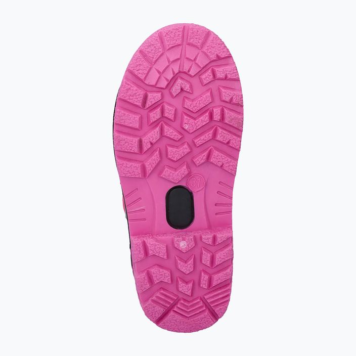 CMP Sneewy pink/black junior snow boots 3Q71294/C809 12