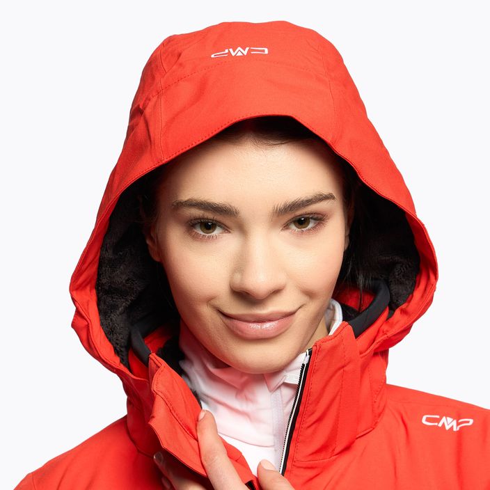 Dámská lyžařská bunda CMP oranžová 31W0146/C827 5