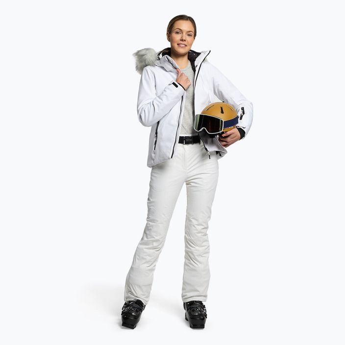 Dámská lyžařská bunda CMP bílá 31W0196F/A001 2
