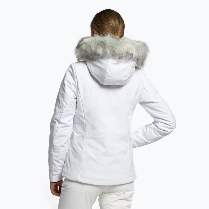 Dámská lyžařská bunda CMP bílá 31W0196F/A001 4
