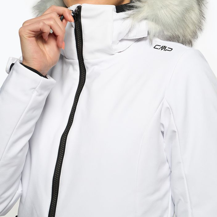 Dámská lyžařská bunda CMP bílá 31W0196F/A001 6