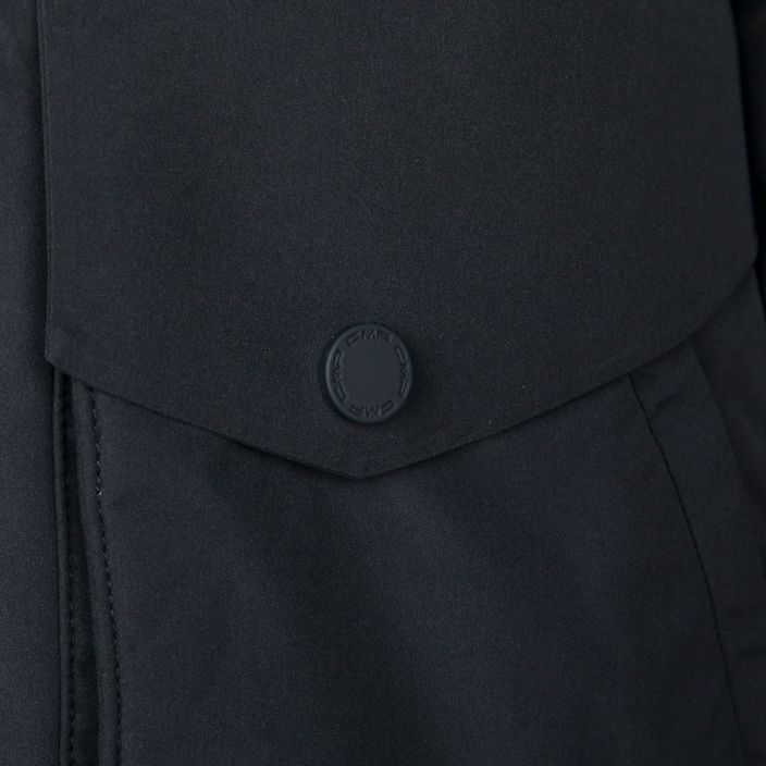 Dámská nepromokavá bunda CMP Parka Zip Hood černá 32K3206F 3