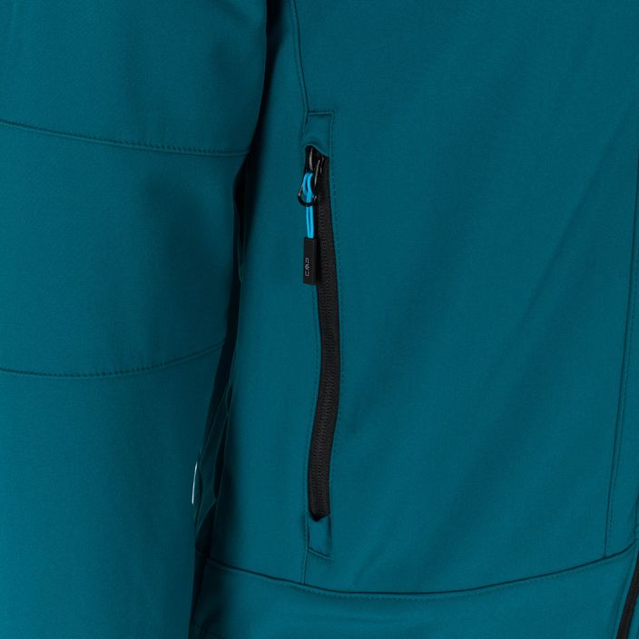 Pánská softshellová bunda CMP modrá 3A01787N/M916 4