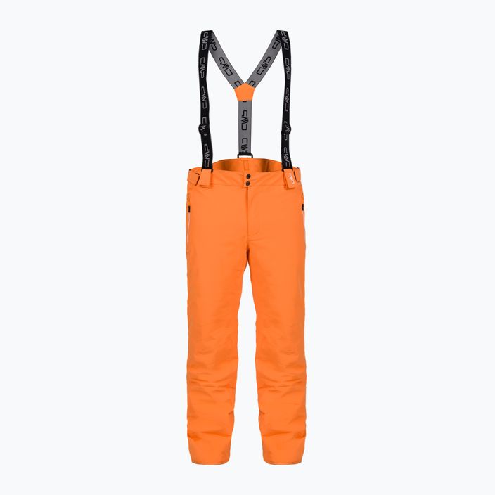 Pánské lyžařské kalhoty CMP oranžový 3W04467/C593 8