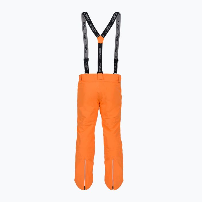 Pánské lyžařské kalhoty CMP oranžový 3W04467/C593 9