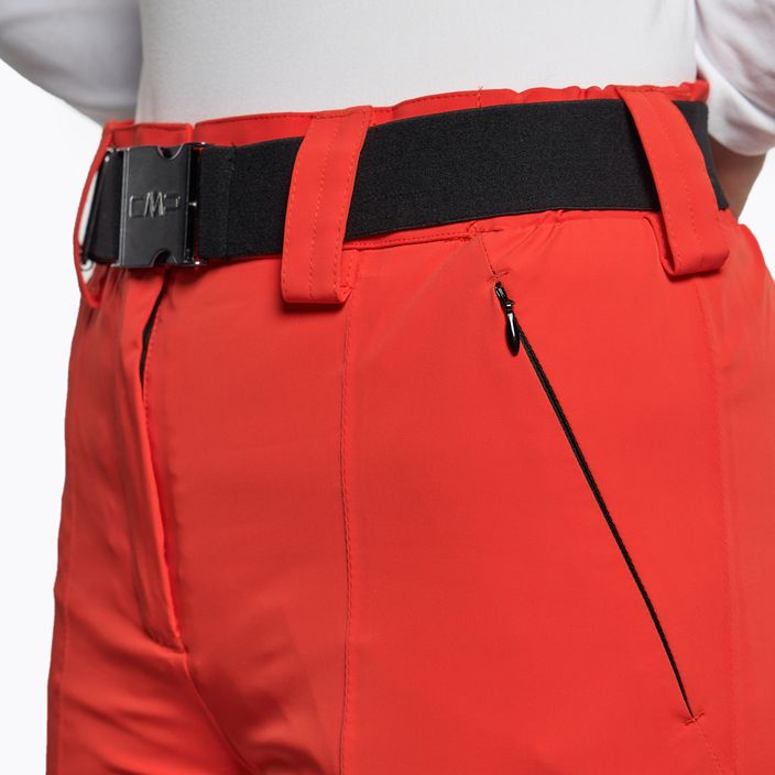 Dámské lyžařské kalhoty CMP oranžový 3W05526/C827 6