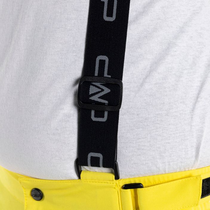 Pánské lyžařské kalhoty CMP žlute 3W17397N/R231 6