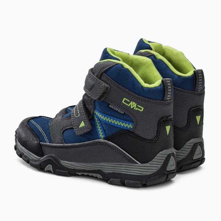 Dětská trekingová obuv CMP Pyry Snowboots modrý-šedá 38Q4514J 3