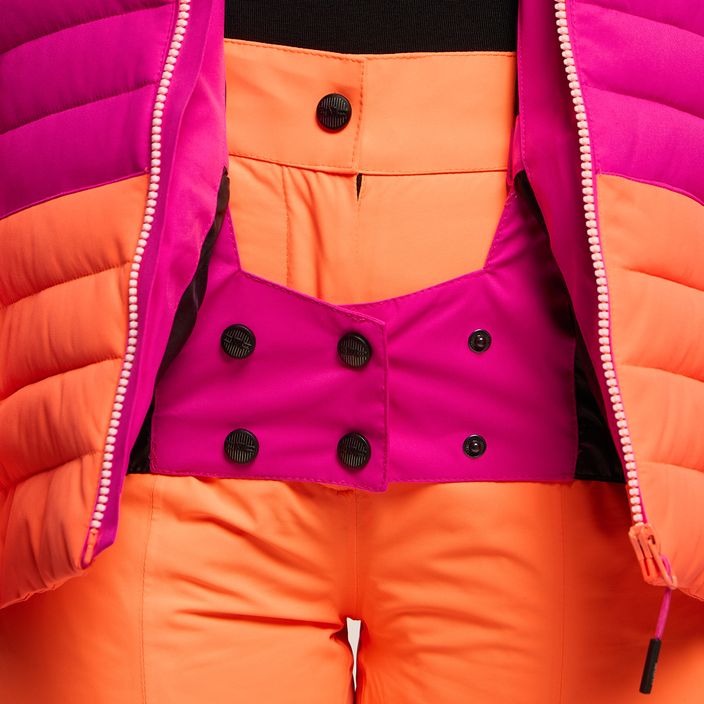 Dámská lyžařská bunda CMP růžovo-oranžová 31W0226/H924 9