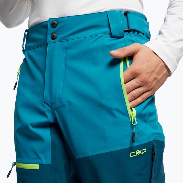CMP pánské lyžařské kalhoty zelené 32W3667 5