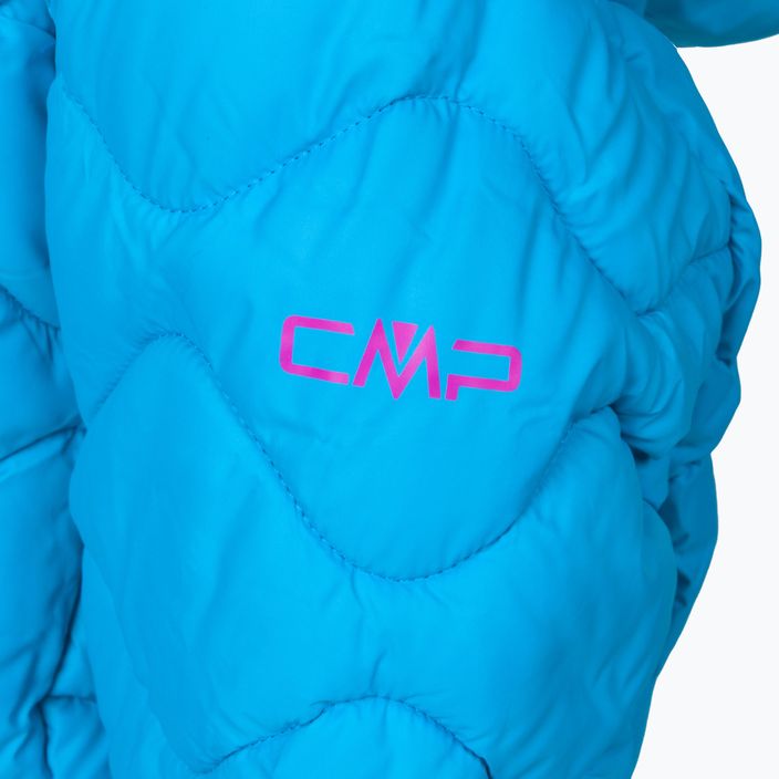 CMP G Fix Hood dětská péřová bunda modrá 32Z1115A 5