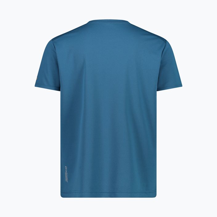 Pánské trekingové tričko CMP modré 30T5057/07MN 2