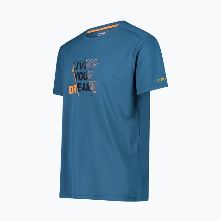 Pánské trekingové tričko CMP modré 30T5057/07MN 3