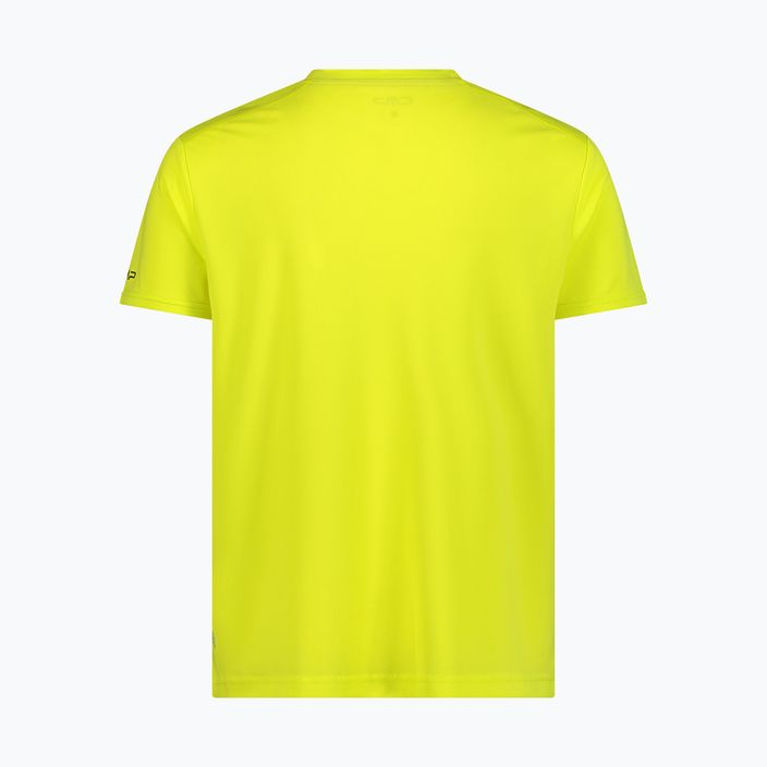 Pánské trekové tričko CMP žluté 30T5057/E359 2