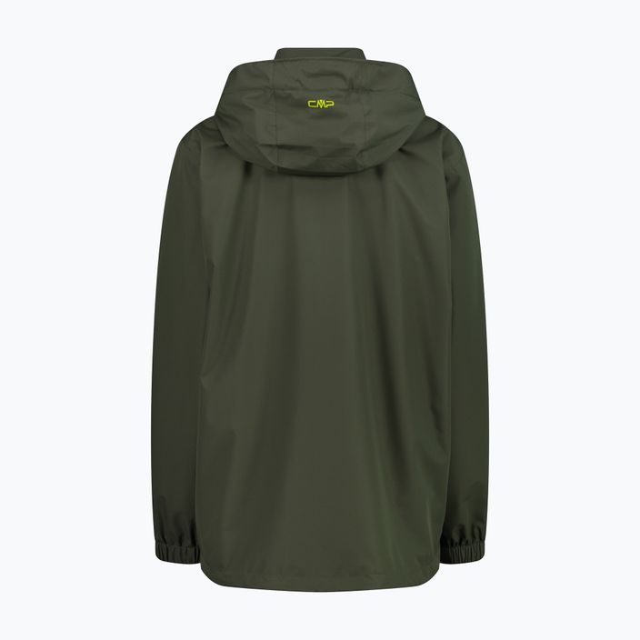 Pánská zelená bunda do deště CMP Snaps 39X7367/E319 2