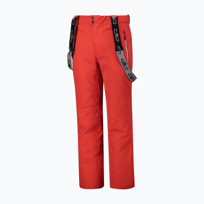 CMP pánské lyžařské kalhoty červené 3W04467/C589 3