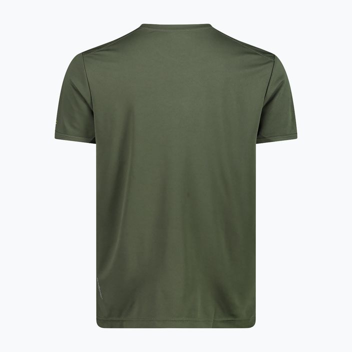 CMP pánské trekové tričko zelené 30T5057/E319 2