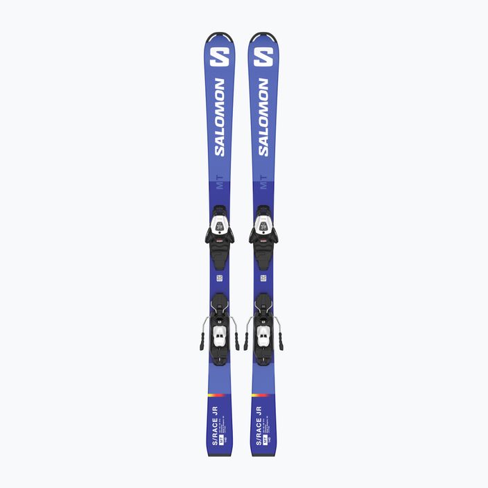 Dětské sjezdové lyže Salomon S/Race MT Jr + L6 race blue/white 6