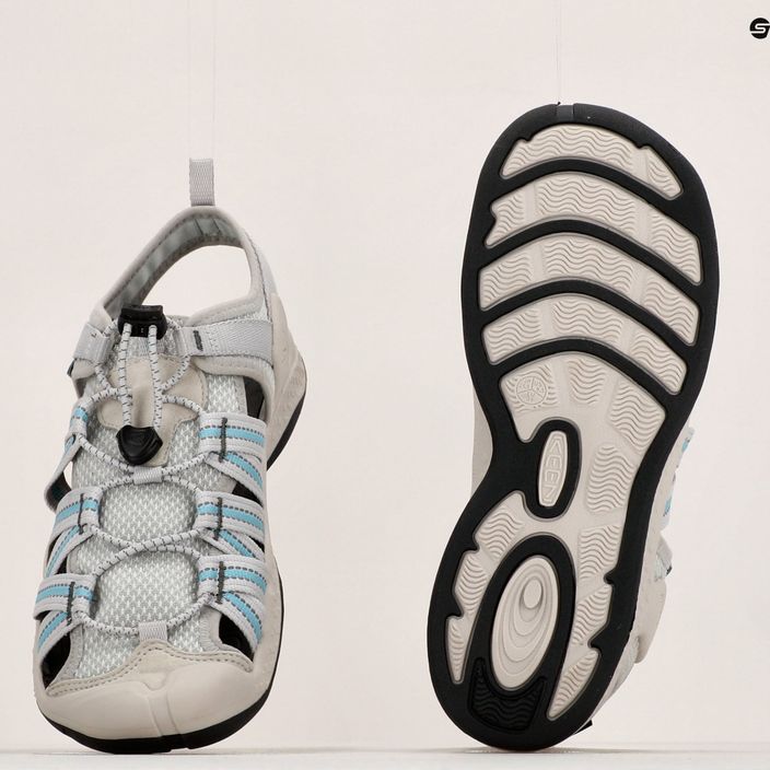 Dámské trekingové sandály Keen Drift Creek H2 šedo-modré 1026128 15
