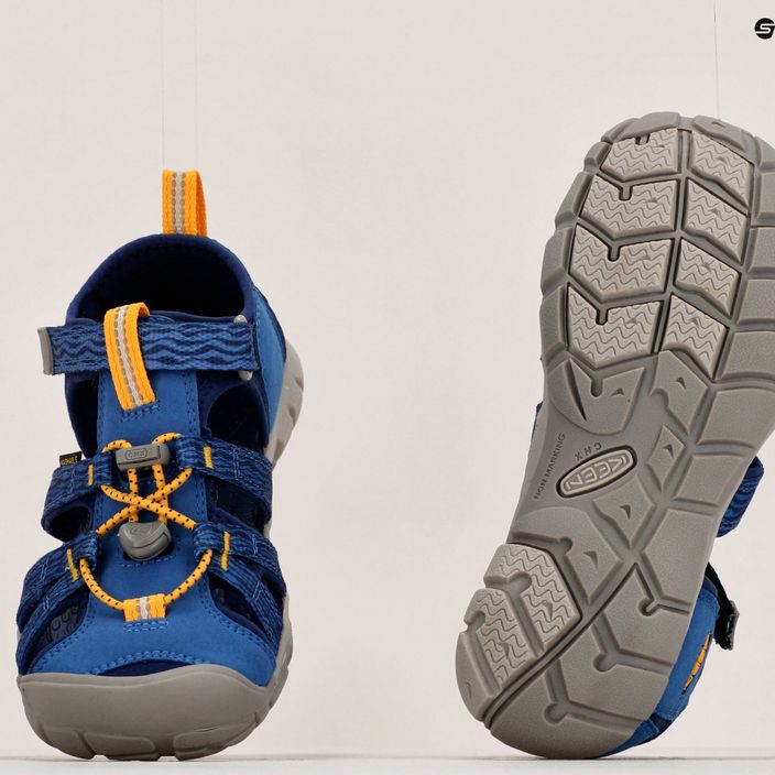 Dětské trekingové sandály Keen Seacamp II CNX modré 1026323 15